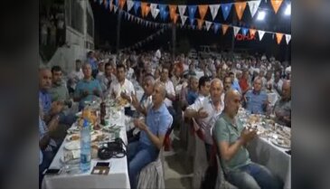 Bakan Çavuşoğlu Manavgat'ta iftara katıldı