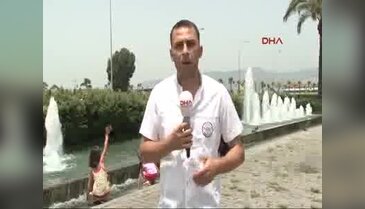 İzmir'de rekor derecede sıcaklık etkili