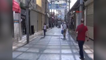 Bursa'da Kapalı Çarşı esnafından bereket duası