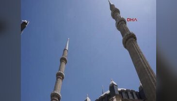 Edirne'de 60 metre yükseklikte zor mesai