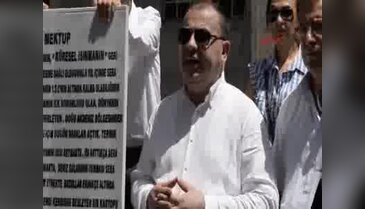 200 kiloluk mermere mektup yazıp toprağa gömdüler