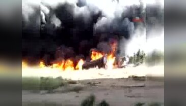Kocaeli'nde tanker yangını