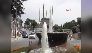Edirnede sıcak havada hayvanlar unutulmadı - 2