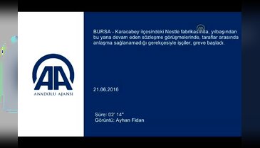 Nestle'nin Bursa Karacabey'deki fabrikasında grev - 2