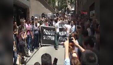 Özgür Gündem Gazetesi'ne HDP ve çeşitli meslek örgütlerinden destek