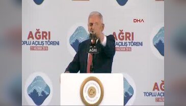 Başbakan Yıldırım Ağrı'da konuştu - 3