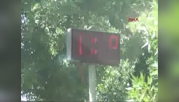 Bursa İnegöl'de termometreler 43 dereceyi gösterdi