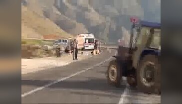 Şarampole devrilen motosikletin sürücüsü öldü