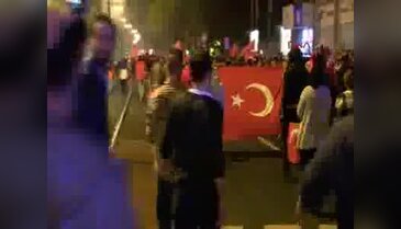 Almanya'da Türklerin galibiyet coşkusu
