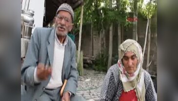 Yağmurdan evleri yıkılan aile sokakta kaldı
