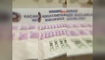 Kahramanmaraş'ta sahte para operasyonu: 2 gözaltı
