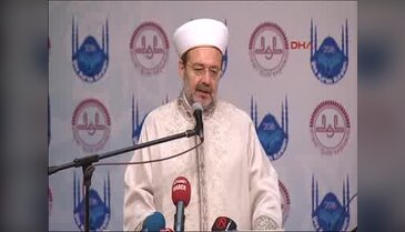 Diyanet İşleri Başkanı Görmez, '2016 Yılı Yaz Kur'an Kursları Açılış Programı'nda konuştu - 2