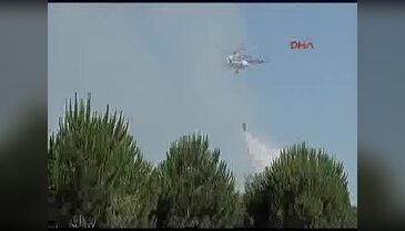 Antalya'da orman yangını