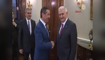 Başbakan Yıldırım: KKTC Dışişleri Bakanı Tahsir Ertuğruloğlu'nu kabul etti