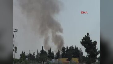 Kilis'in karşısında patlama