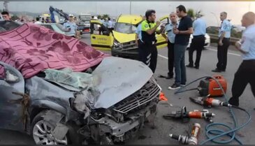 İftar vakti trafik kazası: 3 ölü, 3 yaralı