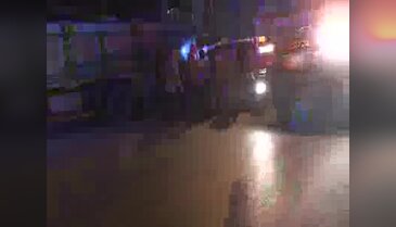 Su servis aracı kamyona arkadan çarptı: 1 ağır, 2 yaralı