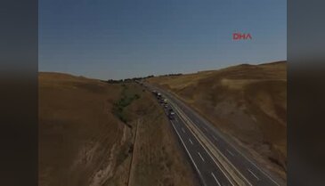 Silvan karayoluna tuzaklanan 300 kiloluk patlayıcı imha edildi