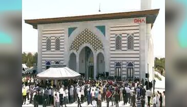 Cumhurbaşkanı Erdoğan, Esenboğa Havalimanı Cami'sinin ibadete açılışına katıldı - 1