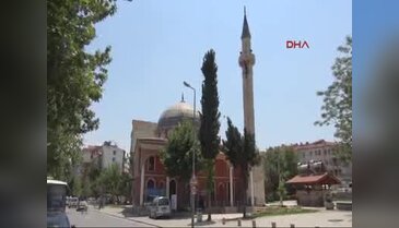 Denizli'de iftar topu iki dakika önce patladı