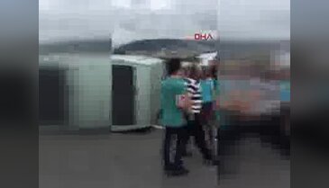 Trabzon'da zırhlı banka aracı kaza yaptı: 1 kişi öldü, 2 kişi yaralandı