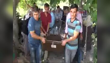 Muğla'da Karnındaki bebekle defnedildi