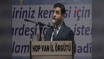 Demirtaş Van'da iftara katıldı