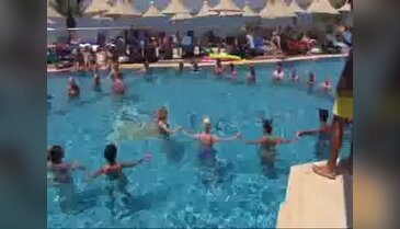 Bodrum'da havuzlar dolup taştı