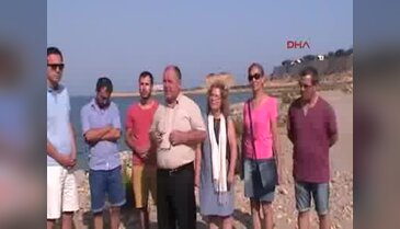 Datça'da yarım kalan yat limanı tepkisi