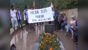 Kazım Koyuncu, ölümünün 11'inci yılında mezarı başında anıldı