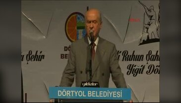 Devlet Bahçeli Hatay'da iftara katıldı - 2
