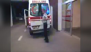 Türkmen Dağı'nda yaralanan Suriyeli tedavi için Adıyaman'da
