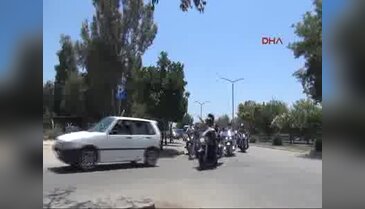 Mersin'de motorcular Küçük Onur'un hayalini gerçekleştirdi