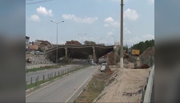 Bursa Mudanya Köprüsü yıkıldı