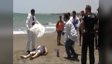 Mersin'de 90 yaşındaki Alman denizde boğuldu