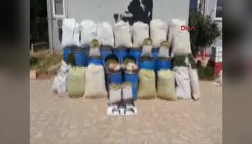 Lice'de iki günde 27 milyonluk esrar ele geçirildi