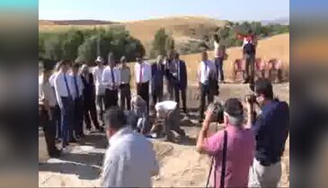 Kırıkkale'de Romalılardan kalma mozaik kalıntıları bulundu