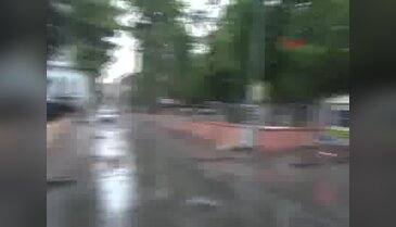 Edirne'de yağmur serinliği