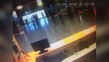 Atatürk Havalimanı'nda patlama anının yeni görüntüleri
