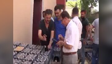 19 bin şişe sahte şarap ele geçirildi