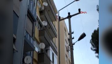 İzmir'de yaşlı kadın 6'ıncı kattan düşerek öldü