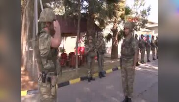 Sınırda asker eli tetikte, gözü Suriye'de görev yapıyor  - 1