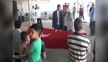 Terör saldırısında hayatını kaybeden Adem Kurt, Bursa'da toprağa verildi
