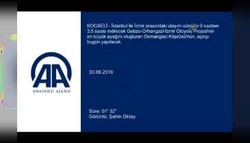 Osman Gazi Köprüsü açılışa hazır