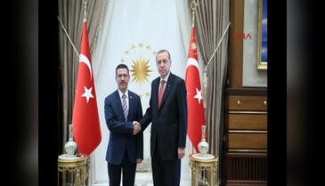 Cumhurbaşkanı Erdoğan, Sayıştay Başkanı Baş'ı kabul etti