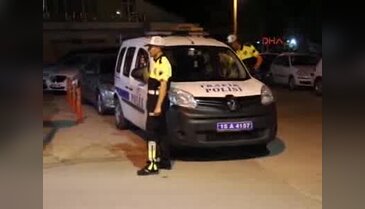 Burdur'da sivil trafik ekibi uygulaması