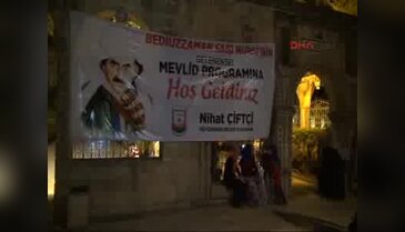 Şanlıurfa'da Bediüzzaman mevlidi
