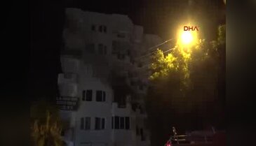 Antalya'da estetik cerrahın ofisi yandı