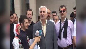 BBP'den Yazıcıoğlu kararına siyah çelenkli protesto