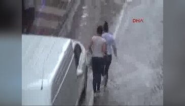 Samsun'da sağanak yağış